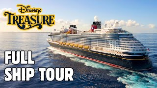 COMPLETE Disney Treasure Cruise Ship Tour!