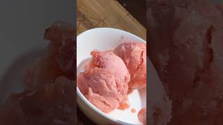 Trader Joe’s Vegan Strawberry Sorbet Food Review