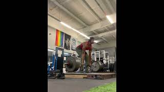 Absolutely disrespecting a 530 lbs conventional deadlift