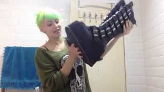 Demonia Swing 815 Boot Unboxing