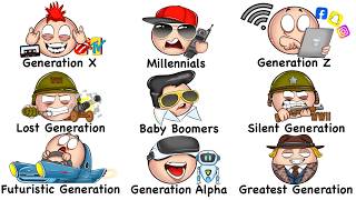 Every Generation Explained in 15 Minutes