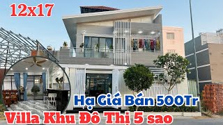 ✅Bán Villa Sân Vườn KHU ĐÔ THỊ 5 SAO | 12x17 Đinh Đức Thiện Chợ Bình Chánh Hạ 500Tr