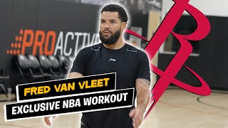 Fred Vanvleet exclusive NBA Workout with Brothers