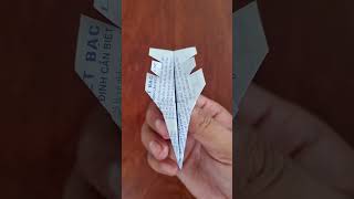 Hướng Dẫn Gấp Máy Bay Từ Tờ Vé Số | Mini Paper Airplane
