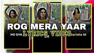 ROG MERA YAAR Gurnam Bhullar Sargun Mehta Status #lyricalstatus #lyricsstatus