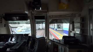 【Fライナー急行。メトロ車】東京メトロ10000系(Fライナー急行森林公園行き)東武東上線　和光市〜森林公園区間。(広角展望)