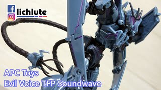 APC Toys Evil Voice TFP Soundwave 阿帕奇 領袖之証 高仿 放大 音波 魔音 胡服騎射的玩具開箱