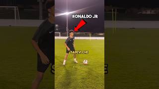 Ronaldo Jr. sfida suo Padre!🔥#ronaldo#cristianoronaldo#calcio