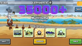 How to do 35k+ in new team event ( confidence ) - hill climb racing 2
