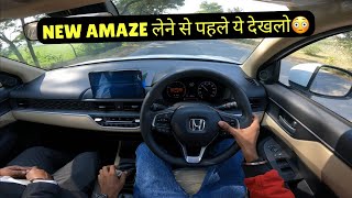 New Honda Amaze First Drive Impressions | 2025 Amaze Manual Drive Review