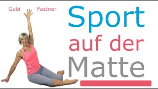 🔘 20 min. Sport auf der Matte | Ganzkörpertraining, ohne Kniestand | ohne Geräte