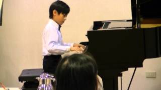 Joshua Liang(梁睿恆) wins the 2014 grade5-6(2014 國語日報全國音樂大賽) Taiwan area piano 初賽