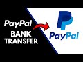 How To Paypal To Bank Account Transfer