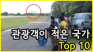 진정한 여행지? 입국하는 해외 관광객이 극단적으로 적은 국가 Top 10