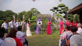 Hanh and Matthews Wedding - Best Wedding Ceremony Ever! (funny vows)