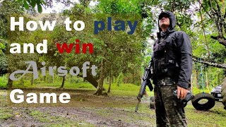 How to play and win airsoft game? | Camp Silva, San Pablo City, Laguna | Touch the flag and Skirmish