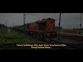 furious bwn alco leads 13141 teesta torsa express glides through dainhat at mps