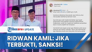 Bertemu Guru Husein yang Viral, Ridwan Kamil Minta Kepala BKPSDM Dinonaktifkan jika Terbukti Pungli