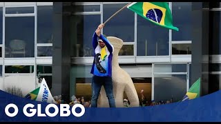 Terror em Brasília: vídeos revelam como foram os atos extremistas de 8 de janeiro