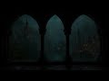 Heavy Rain and Thunder by a Castle Window - Sleep Sounds for Insomnia, Reading, Deep Relaxation