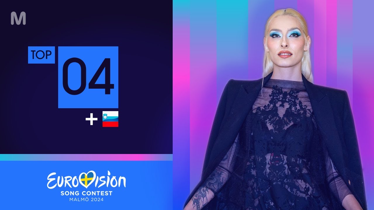 Eurovision 2024 • Top 4 | NEW 🇸🇮 (+comments) - YouTube