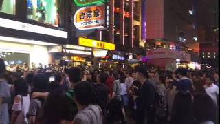 上海南京路大范围商住两用业主维权!  Nanjing road, Shanghai, China