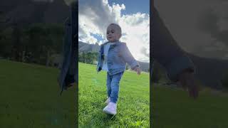 Adorable baby👧walking moments ❤️#adorablebabymoments#babywalking