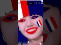 french southern territories flag hair colour lisa 🇹🇫 blackpink shorts viral france ibispaintx