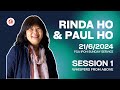 📱FGA Ipoh| RINDA HO| Friday: Session 1 - WHISPERS FROM ABOVE| 2024