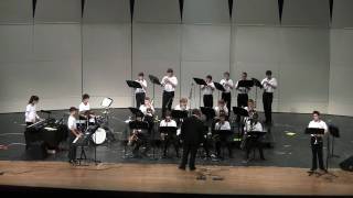 Fowler Middle School Jazz Band I performs \