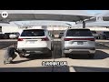 老韩片语 toyota grand highlander vs lexus tx 外观感觉对比