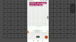 TSSPDCL assistant engineer electrical provisional answer keys 2022#tsspdcl #shorts #link 👇