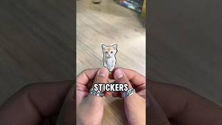 HICE STICKERS CASEROS😱 ESPERO TENGA APOYO💔* #shortsviral