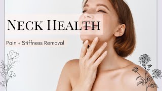 ❉ Neck and Shoulders ~ Healthy | Relaxed | Pain | Stiffness Removal ~ Gentle Rain and Thunder Sounds