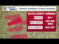 sunday s severe storms where tornado warnings were issued