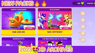 New XD ARCHIVES packs are here!!💥🤩2023 || PKXD