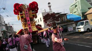 伊予三島秋祭り・中田井太鼓台2018