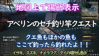 黒い砂漠　アベリンの住民に魚をプレゼントクエスト