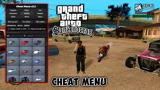 Cheat Menu GTA San Andreas | GTA San Andreas Cheat Codes | GTA SA Trainer | Cheat Menu Mod GTA SA