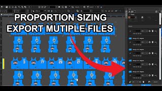 Corel Draw JERSEY Sizing and Export (Easy Way)