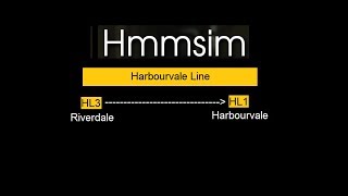 (Hmmsim) Harbourvale Line - Ride from Rivervale to Harbourvale