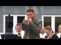 11 juli 2017 Lunchconcert Marinierskapel gast solist Rolf Sanchez