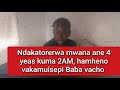 Dai irihanzwadzi yako irikurarama hupenyu hwakadai waiimuudza kuti kudini zvingamubatsira?
