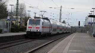 Eisenbahnverkehr in Bochum HBF Mit Br 429 462 402 422 427 426 101 146 401