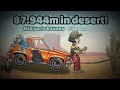 87.944m IN DESERT VALLEY WITH MID PARTS & TUNES 🔥 | Hill Climb Racing 2