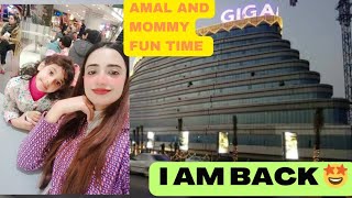 I AM BACK | ME AND AMAL WENT TO GIGA MALL FUNCITY | AMAL AND MOMMY NIGHT OUT | VLOG#65