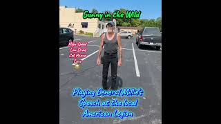 Gunny in the Wild! #trump #maga #ice #charliekirk #democrat