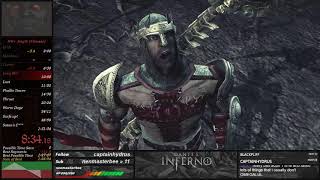 Dante's Inferno NG+ Any% Classic in 1:30:01 [WR]