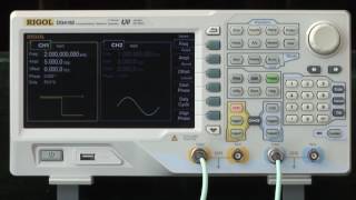 RIGOL DG4000 - Generating Basic Waveforms by Saelig