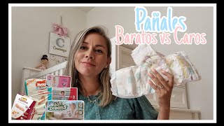 Pañales Baratos vs Caros #bebes #pañales #pañal #mamá